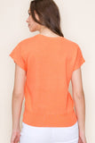 Super Soft Bright Orange Top