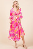 Pink Tropical Twist Maxi