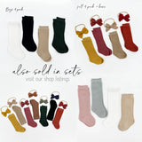 French Lace Socks: Light Ivory / 6-18m