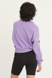 Butter Soft Purple Quarter Zip Top