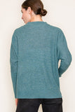 Peacock Soft Dolman Sleeve Sweater