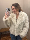 Light Tan Fur Jacket