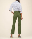 Army Green Kelsey High Rise Ankle Flare