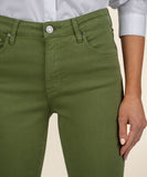 Army Green Kelsey High Rise Ankle Flare