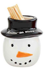 Snowman - Holiday Toothpick Holder