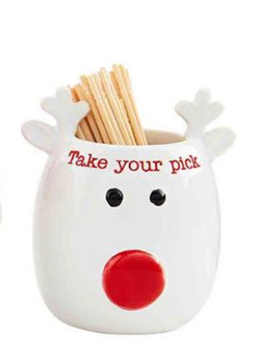 Reindeer Take Your Pick - Holiday Toothpick Holder