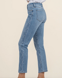 Gifted Reese High Rise Ankle Straight Leg Jeans