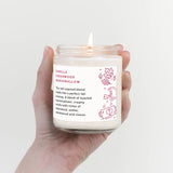 Red Scented Candle: Standard