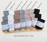 Ribbed Tights Stockings white / S/ 6-18m