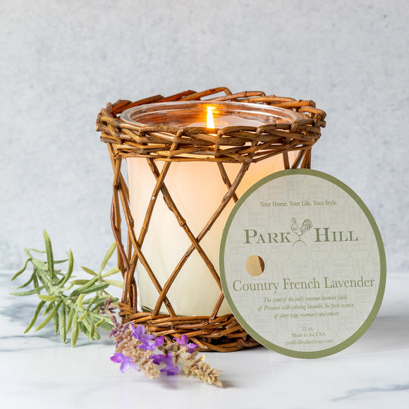 Country French Lavender Park Hill Candle