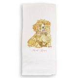 Sweet Kisses Puppy: Dishtowel