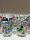 Ball Ground Themed Drinking Glass
