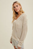 Tan Zip Up Hoodie