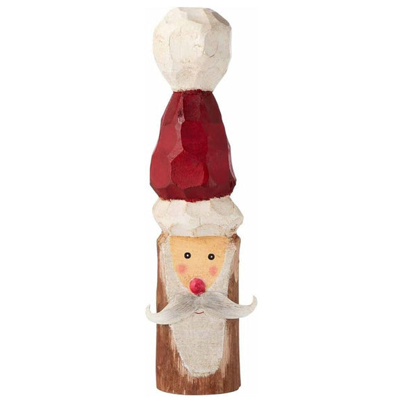 Medium Santa Wood Block Sitter