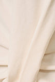 Ivory Twist Side Long Sleeve Top