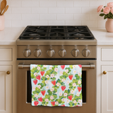 Funny Strawberry Microfiber Towel: Clean My House Gardening