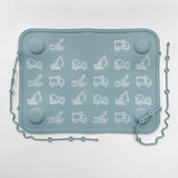 Printed Placemat Set - Trucks & Diggers