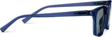 Peepers Polarized Sunglasses- Ace Sun- Blue +0.00