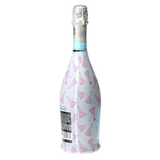 Pastel Birthday Party Hats Prosecco Bottle Wrap