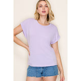 Light Lavender Short Sleeve Tee