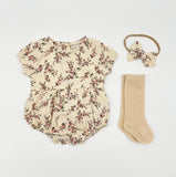 Anessa Romper Set: 2pc set 6-12 months