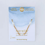 Gold - Dainty Pearl Anklet
