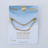 Gold - 2 Row Dainty Chain Anklet