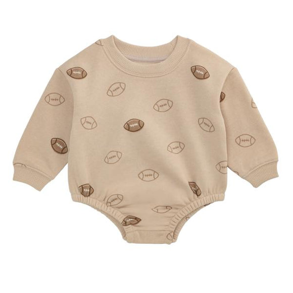 Football Baby Sweatshirt Bubble