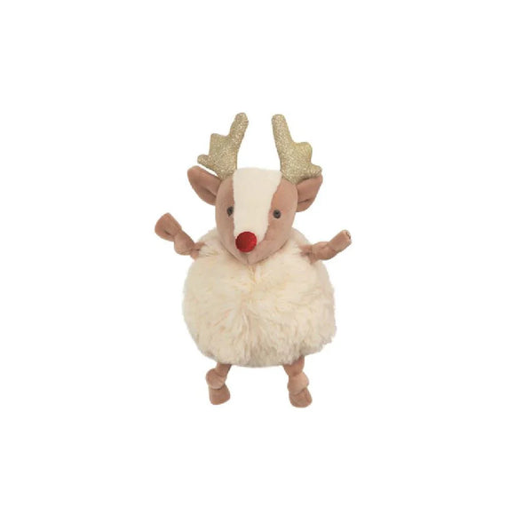 Reindeer Pom Plush - Jolly the Reindeer