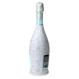 Floral Bridal Bliss Prosecco Bottle Wrap