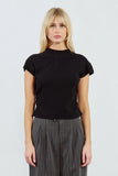 Black Young Ladies Knitted Sweater