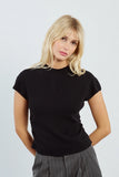 Black Young Ladies Knitted Sweater