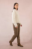 Vanilla Textured Fuzzy Button Front Cardigan