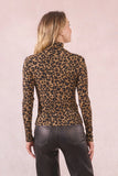 Leopard Knitted Under Sweater