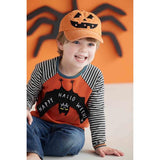 Jack-O-Lantern Light-Up Baseball Hat