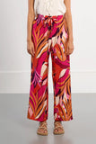 Pink & Red Wide Leg Pants