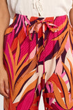 Pink & Red Wide Leg Pants