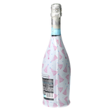 Pastel Birthday Party Hats Prosecco Bottle Wrap