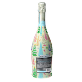 Timeless Christmas Trees Prosecco Bottle Wrap