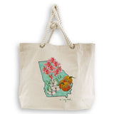 Floral Georgia On My Mind: Dishtowel
