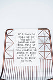 Big Girl Panties Funny Towel