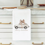 Merry Christmas Bug Tea Towel