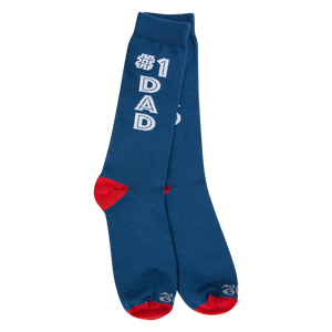 #1 Dad Socks - 1902 Transit Crew Socks