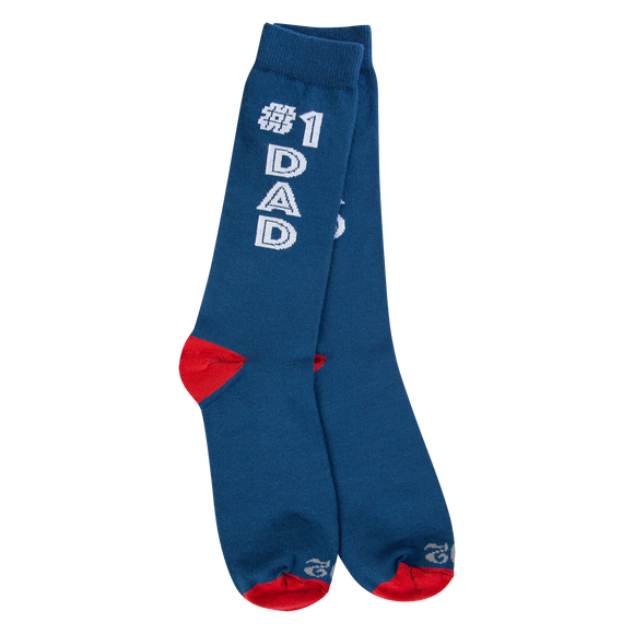 #1 Dad Socks - 1902 Transit Crew Socks