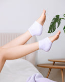 Purple - Moisturizing Heel Socks