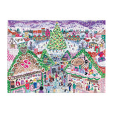 Michael Storrings Holiday Village Market 1000pc Foil Puzzle in Square Box