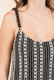 Crochet Beaded Strap Maxi