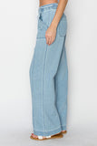 Chambray Drawstring Pants