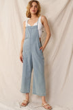 Spaghetti Strap Denim Jumpsuit