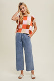 Denim Elastic Waist Pants